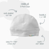 CHARLIE 5-Pack Caps
