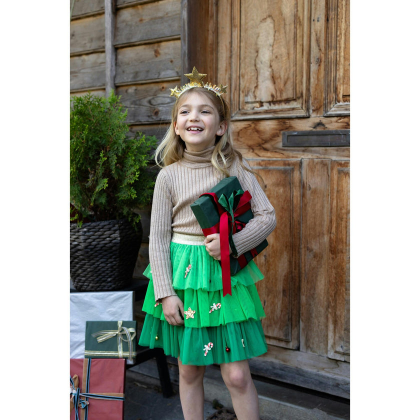 maisonette christmas dress Baby and Toddler Long Sleeve Twirl Dress - Deer | 100% Organic