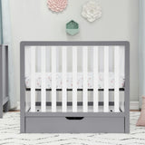 Colby 4-in-1 Convertible Mini Crib With Trundle
