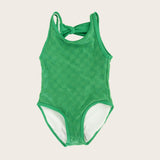 Hamptons Terry Check One Piece Tank