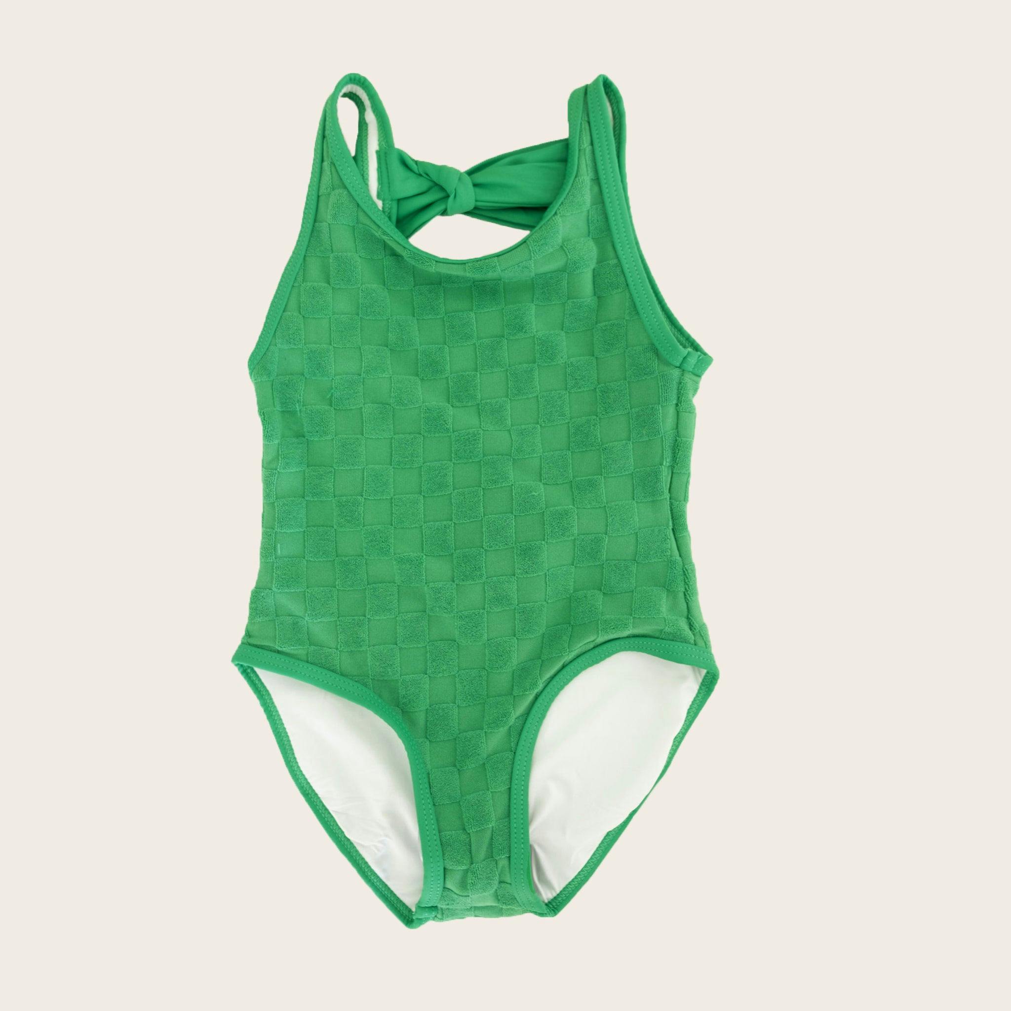 Hamptons Terry Check One Piece Tank