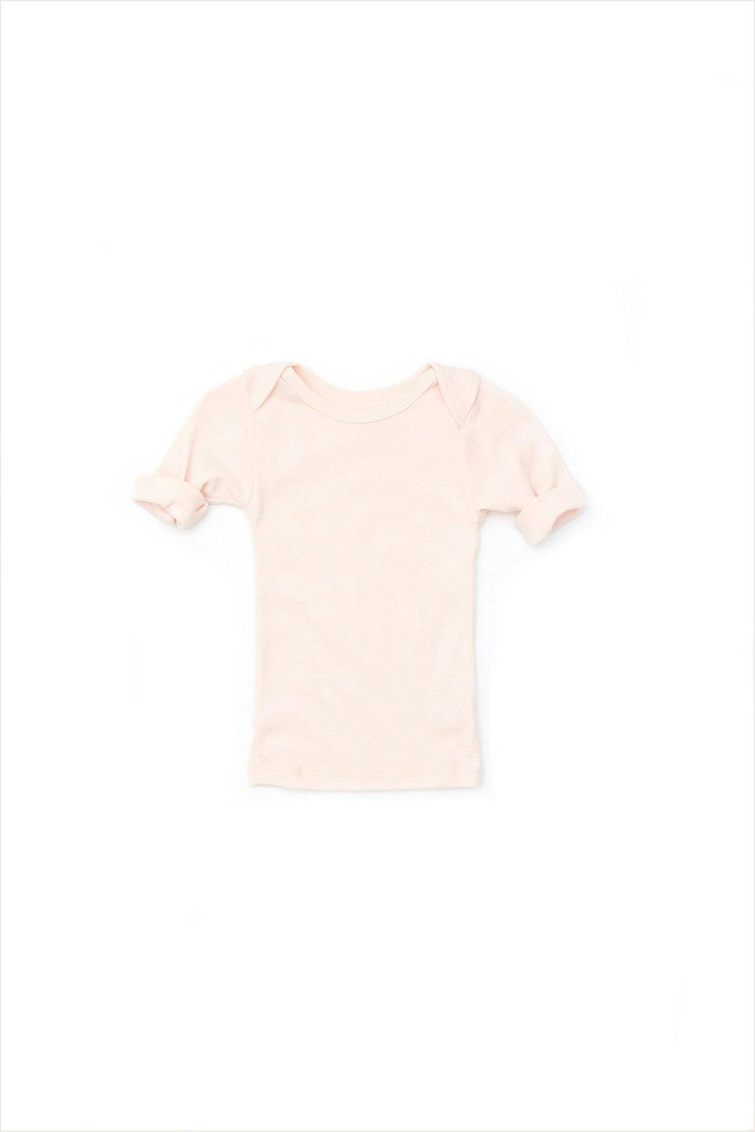Lap Shoulder Tee Short Sleeve Blossom