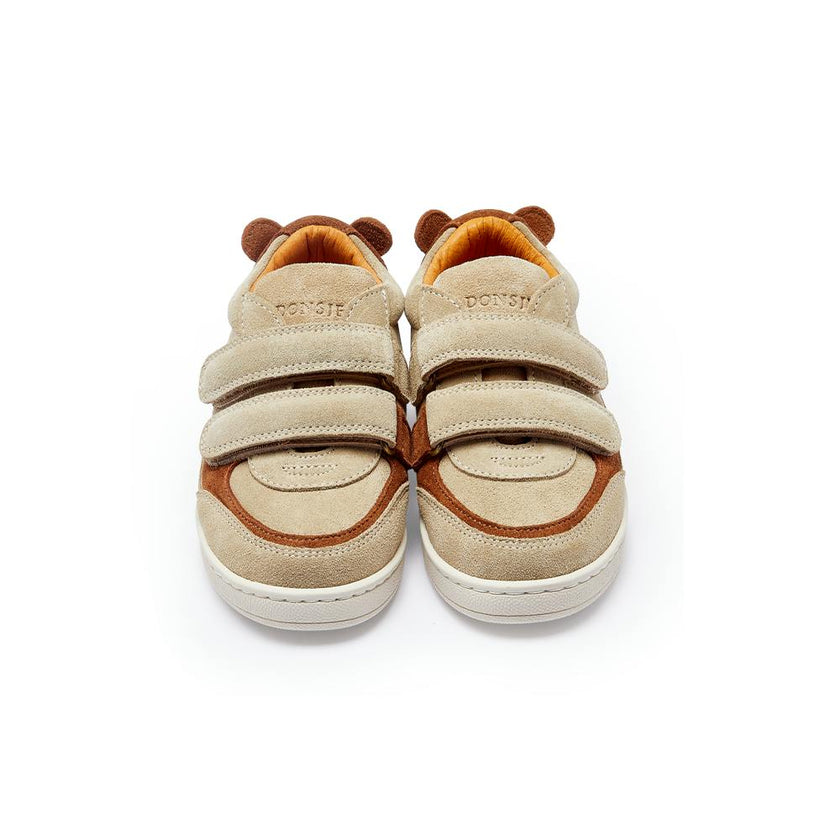 Rinou Sneakers | Bear | Taupe Suede