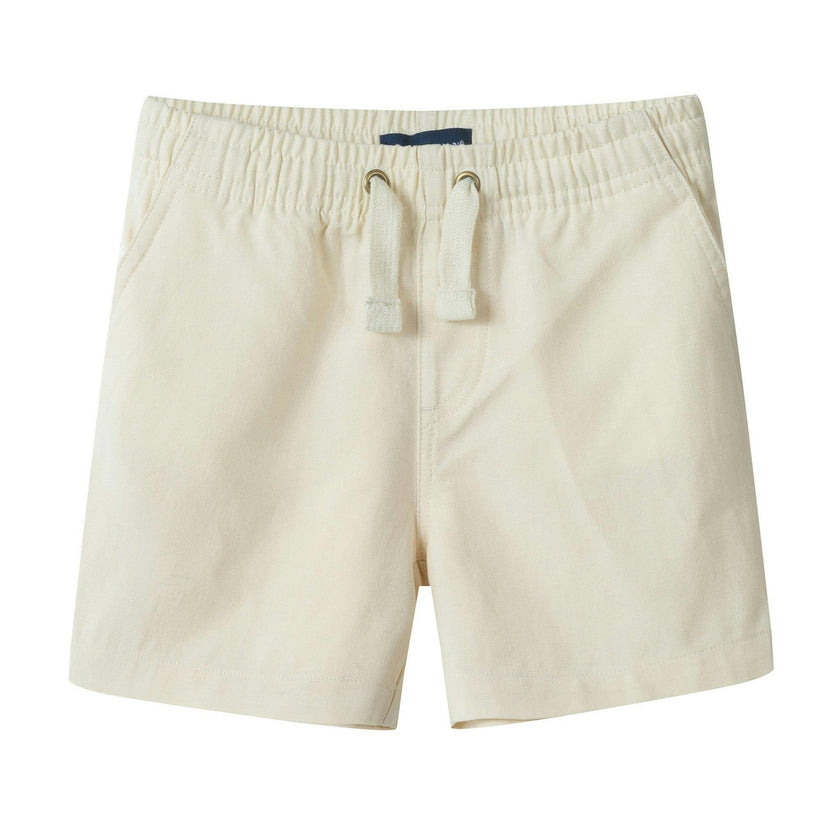 Boys Puckered Buttondown & Shorts Set | Coral Breeze