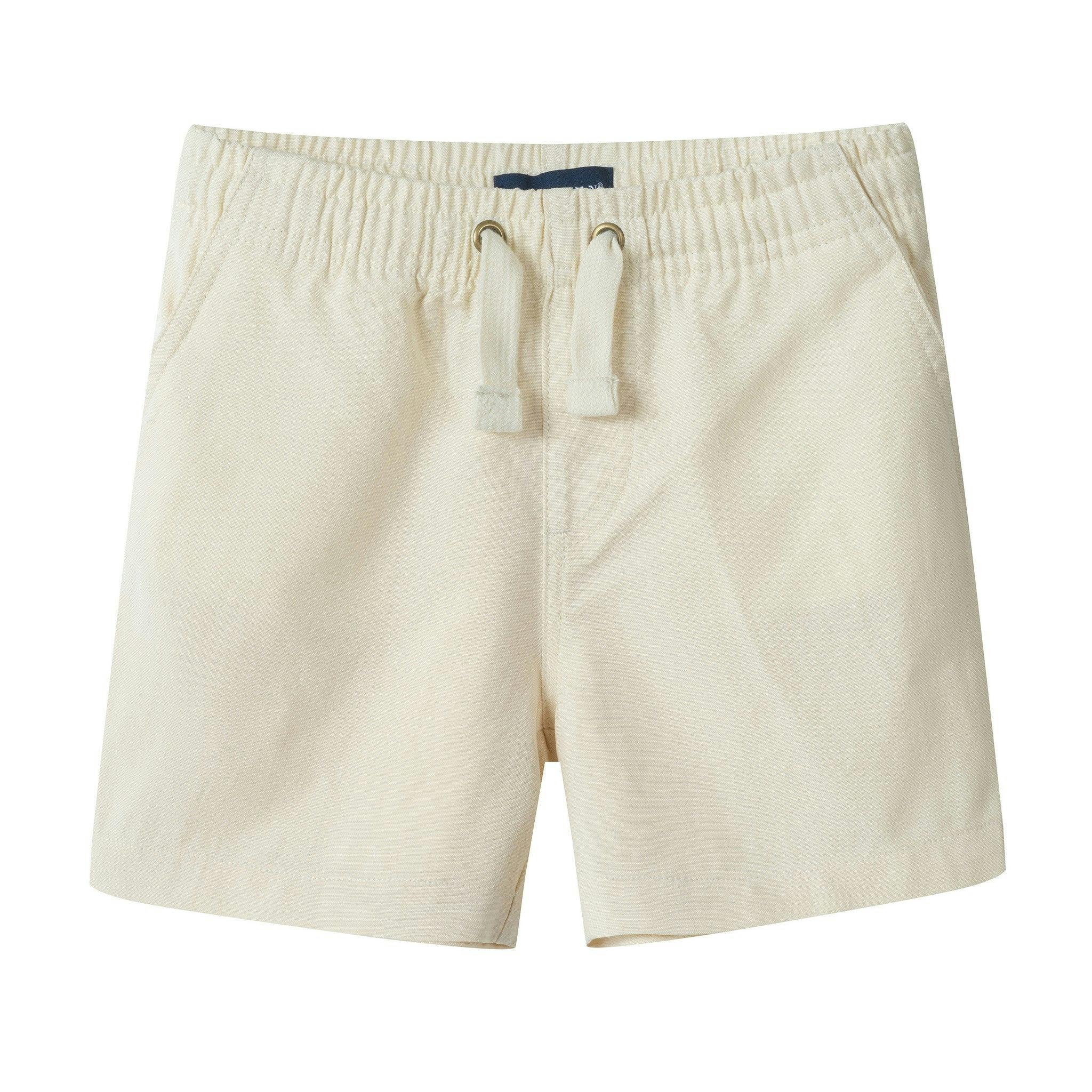 Boys Puckered Buttondown & Shorts Set | Coral Breeze
