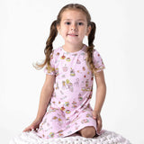 Tea Party Girls' Short Sleeve Dress