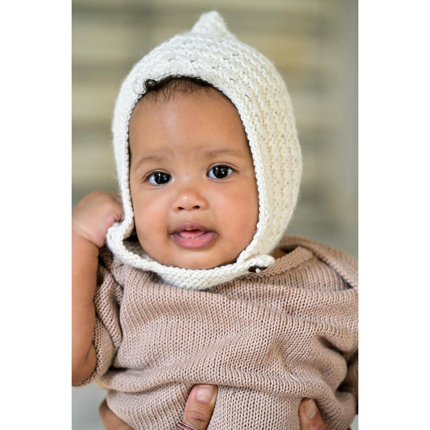 Lacey Alpaca Bonnet