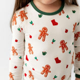Gingerbread Men Pajama Set