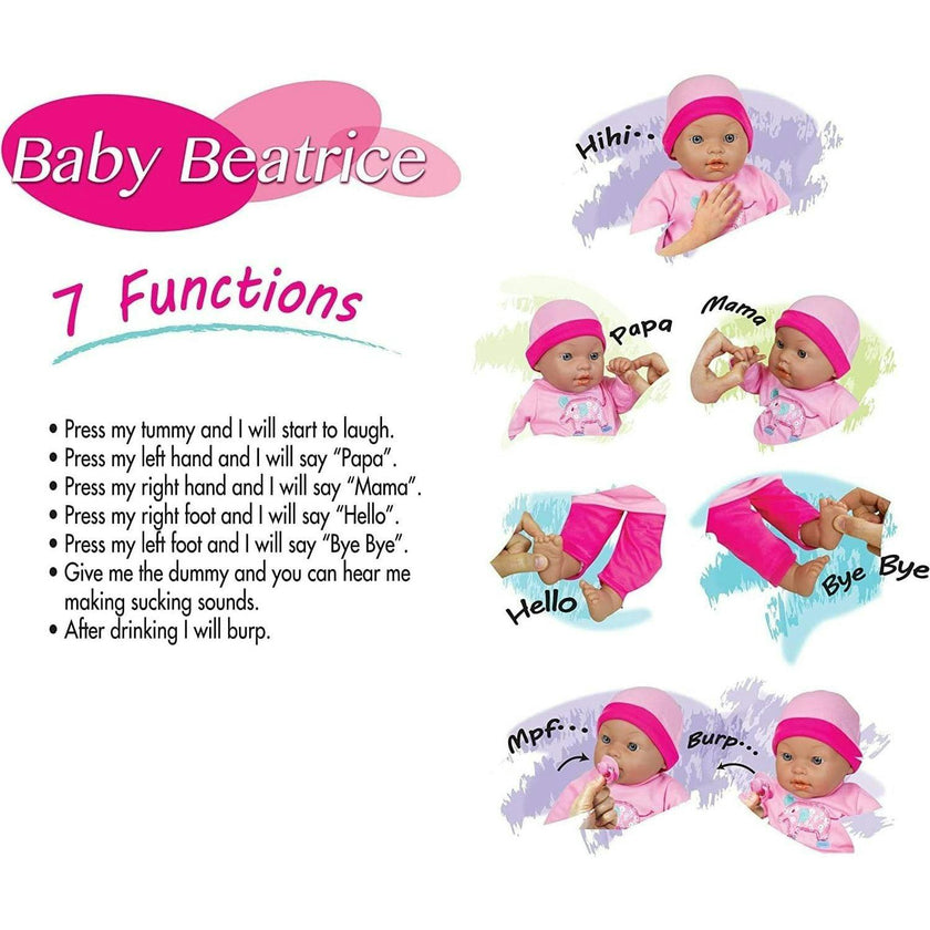Lissi 16" Interactive Baby Doll with Accessories