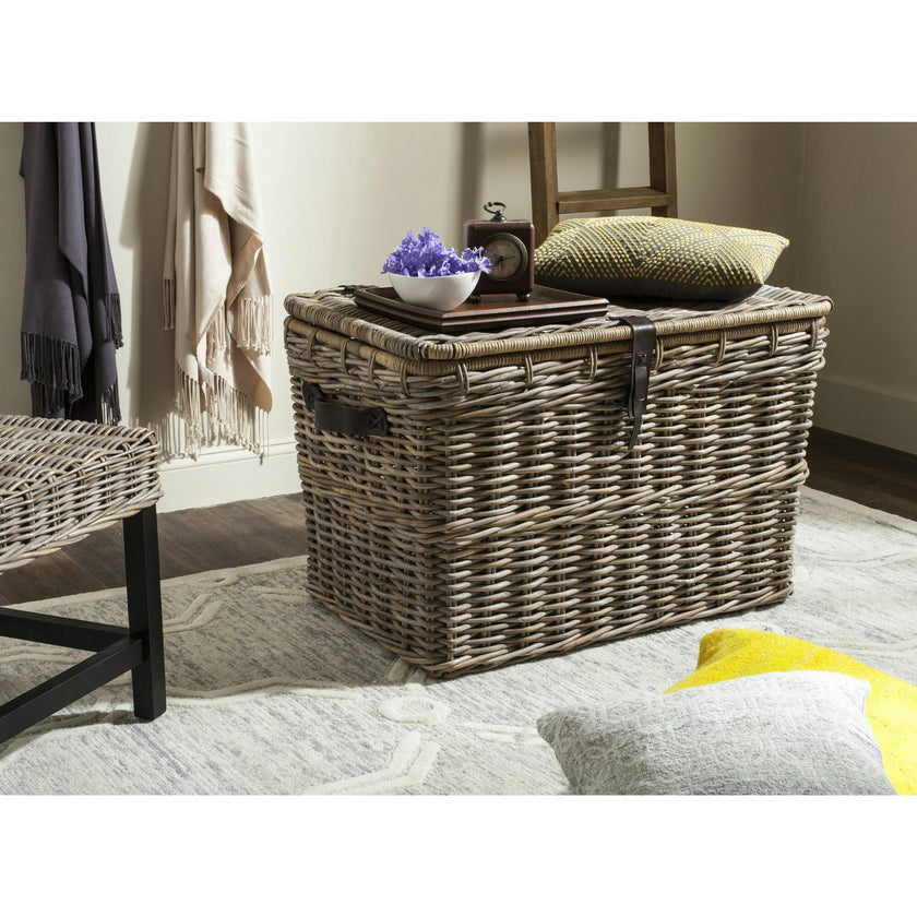 Amancio Wicker Trunk