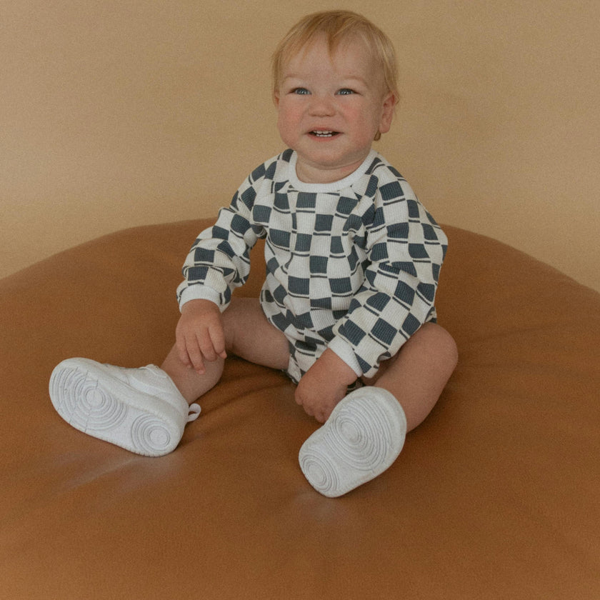 Organic Long Sleeve Bubble Romper
