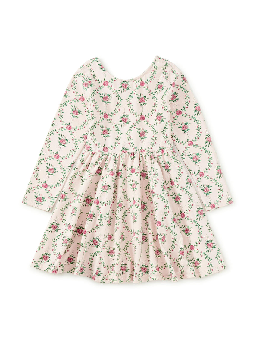Printed Ballet Dress, Wallpaper Floral