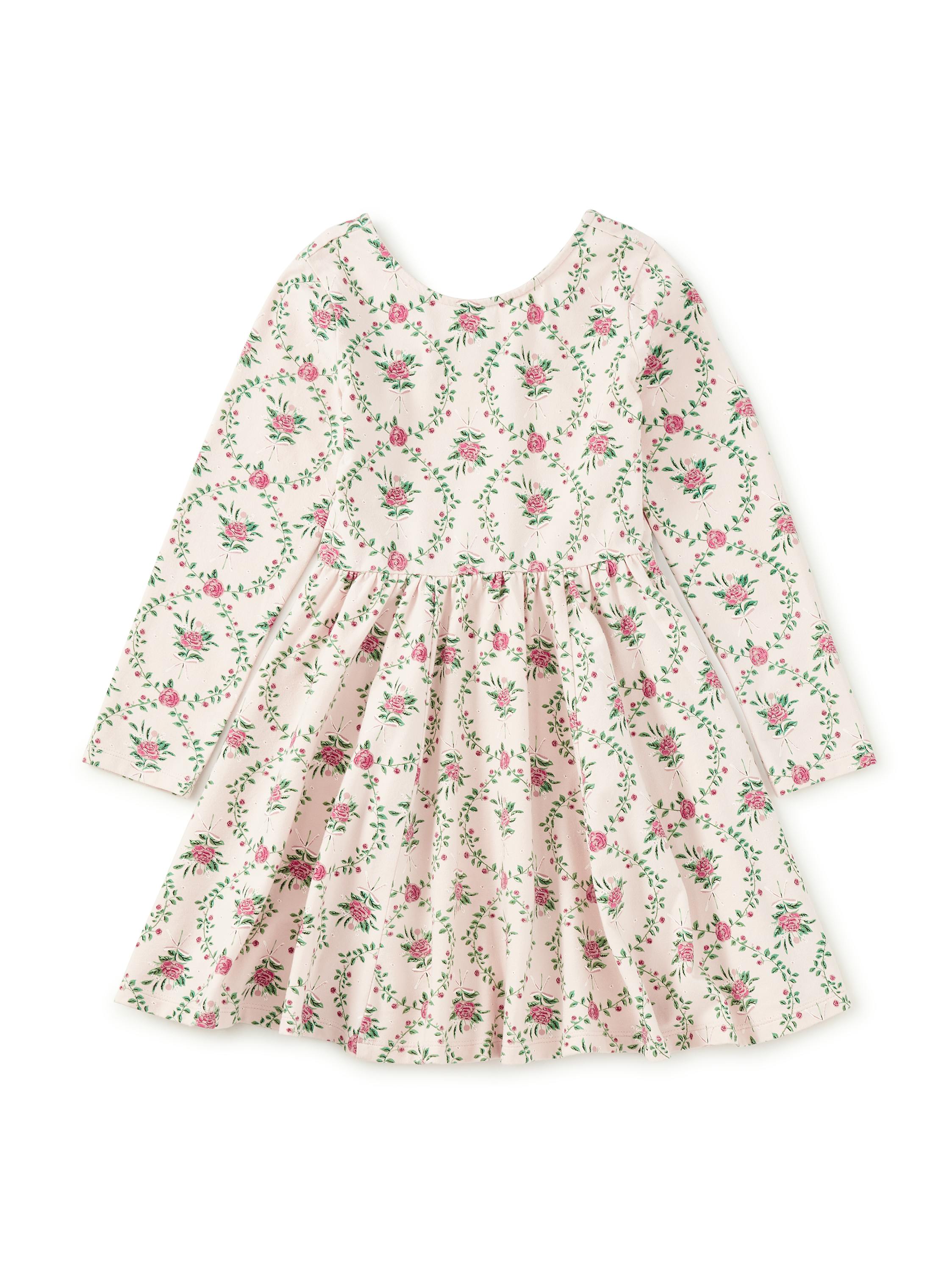 Printed Ballet Dress, Wallpaper Floral