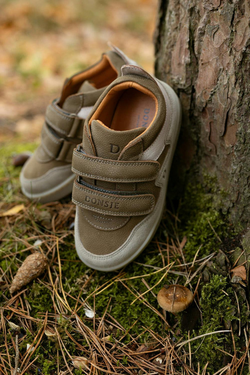 Pesio Sneakers | Army Betting Leather