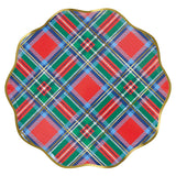 Plaid Mix Dinner Plates