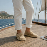 Loafer Espadrille | Beige Linen
