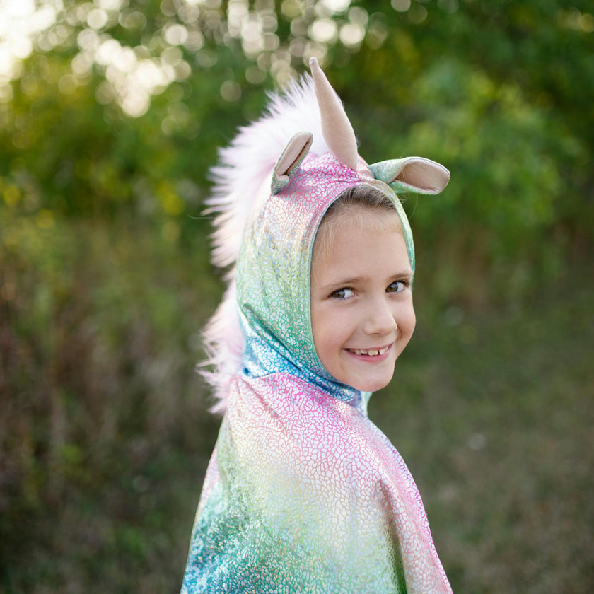 Reversible Unicorn Dragon Cape