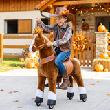 Model U® Horse Ride-On Toy Age 7+ – Brown