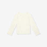 Ivory Pacci Ribbed Top