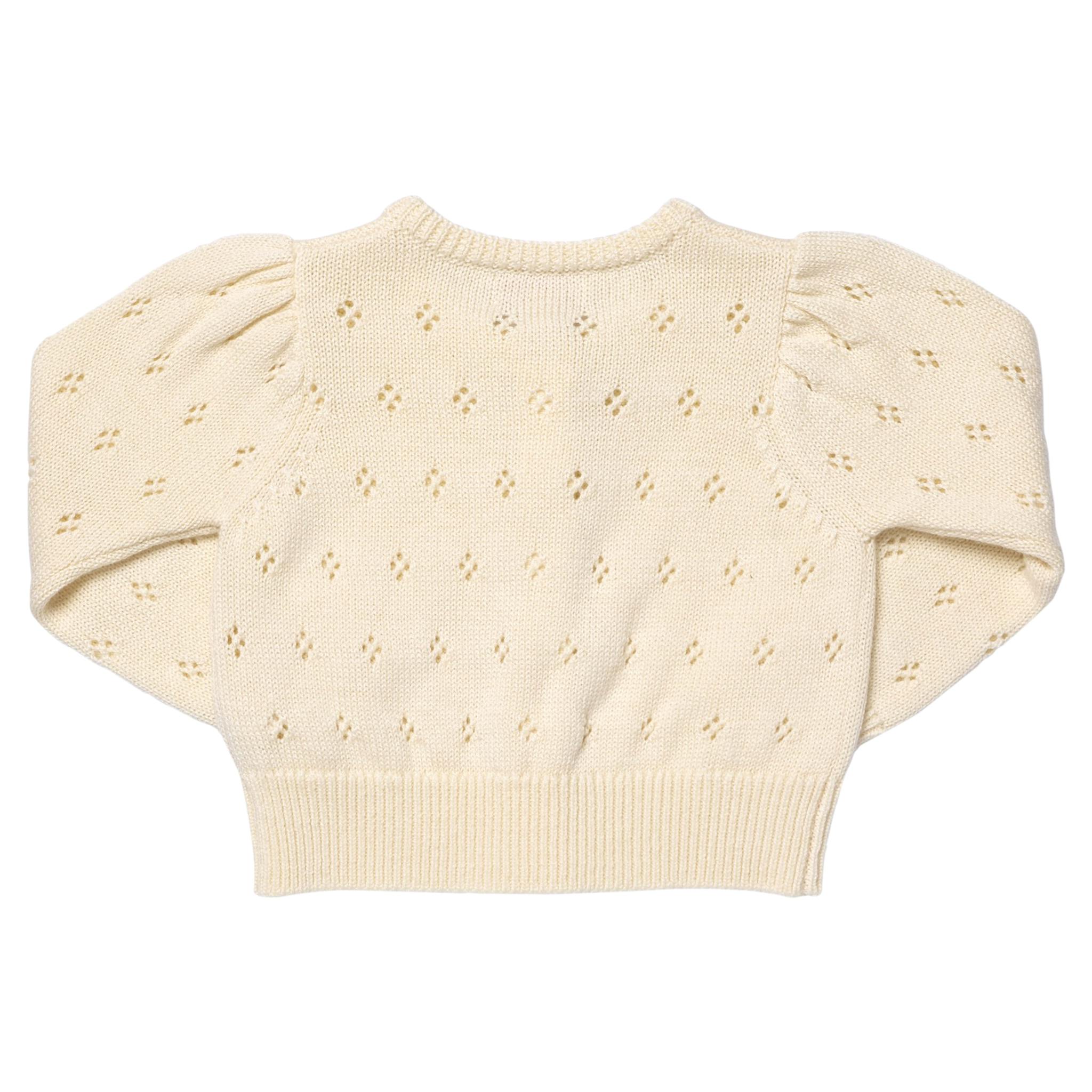 Girls Connie Sweater - Ivory