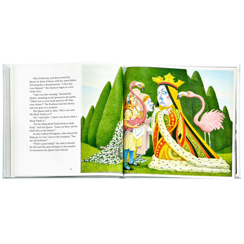 Alice's Adventures in Wonderland Leather Bound Classic Children's Book