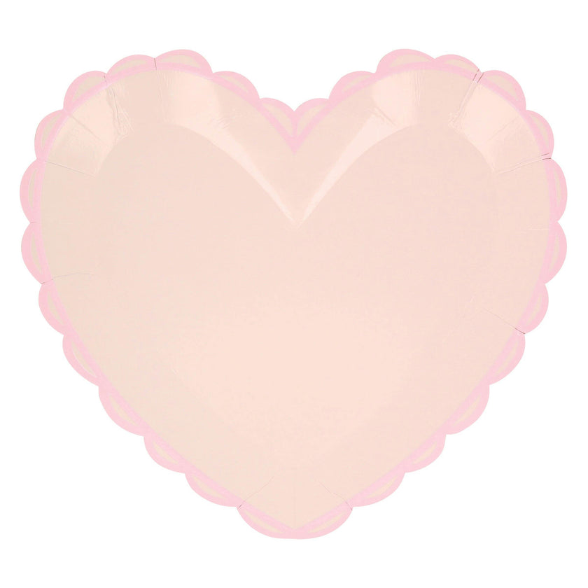 Pastel Heart Large Plates