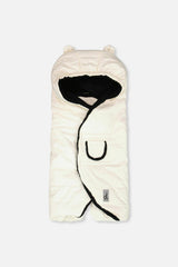 Nido Baby Wrap For Bassinet Car Seats and Strollers Off White