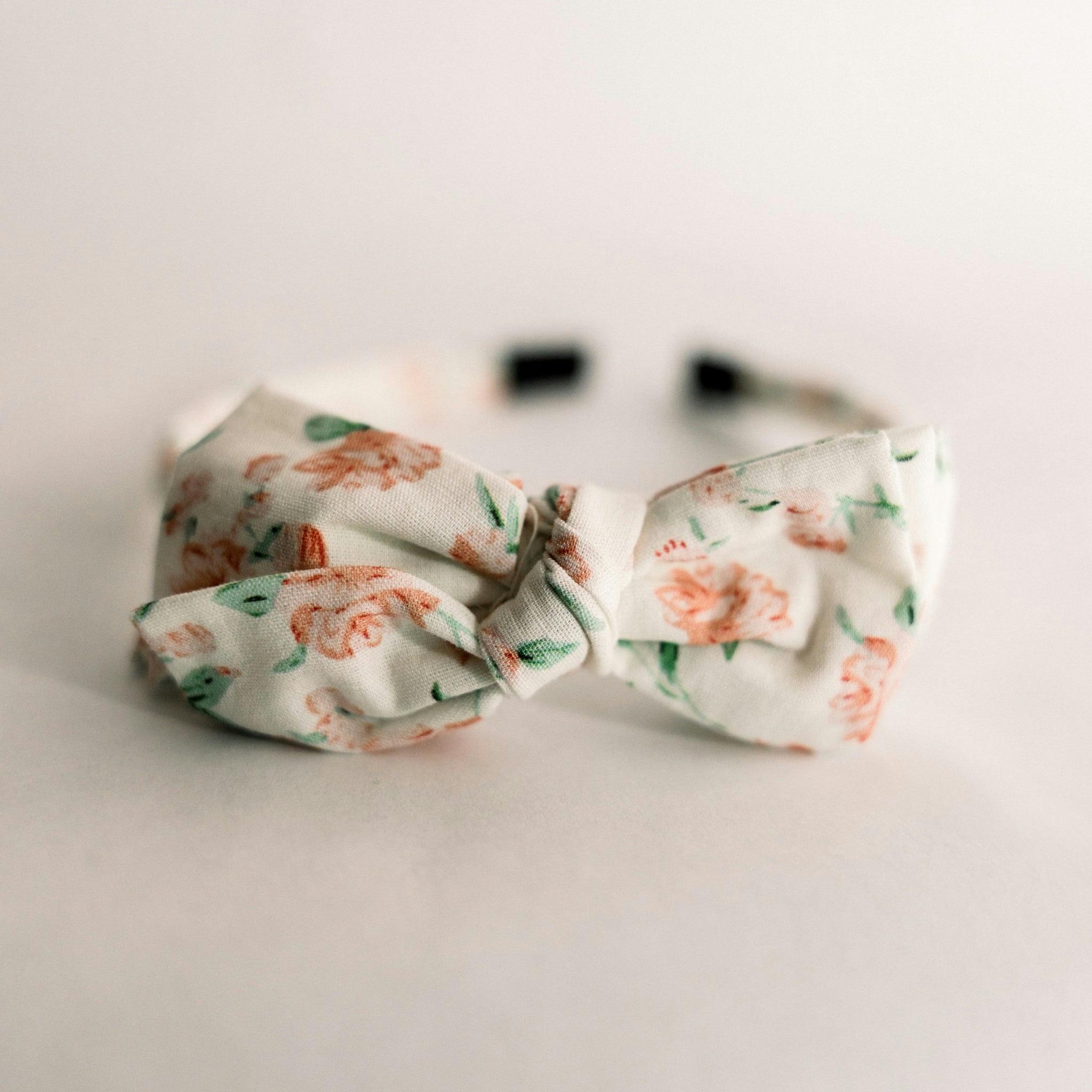 Three Little Bows Headband | Sorrento Bloom