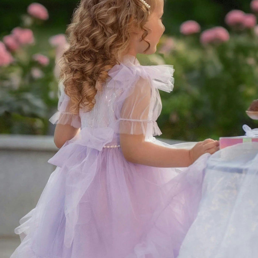 Dreamy Lilac Princess Dress