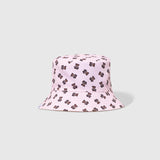 Reversible Bucket Hat – Pals in Print Collection: Teddy Bears