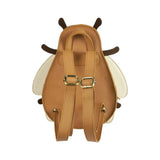 Loubi Schoolbag | Bee | Camel Classic Leather