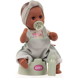 Sleepy Aquini - 13" Drink & Wet Bath Baby Girl Doll with Potty
