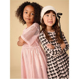 Blouson Sleeve Pocket Dress, Multi