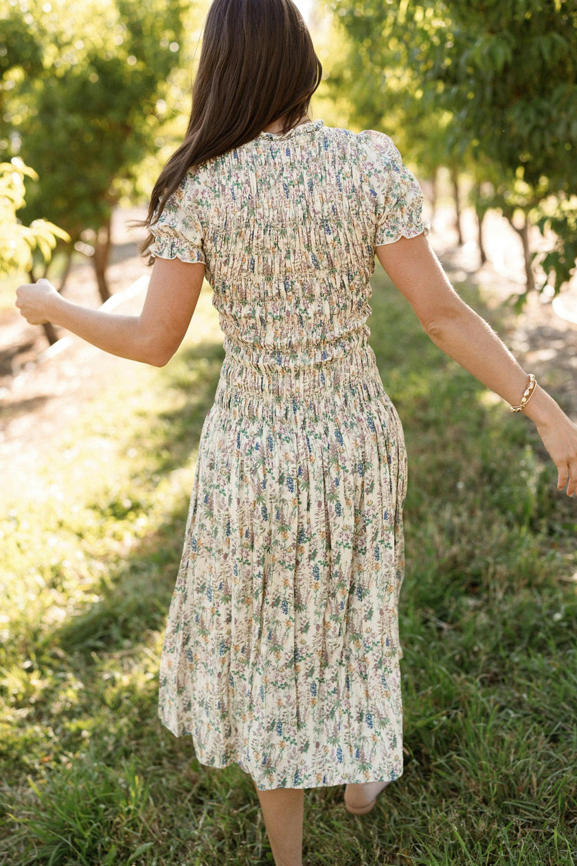 Jennifer Dress in Autumn Bouquet