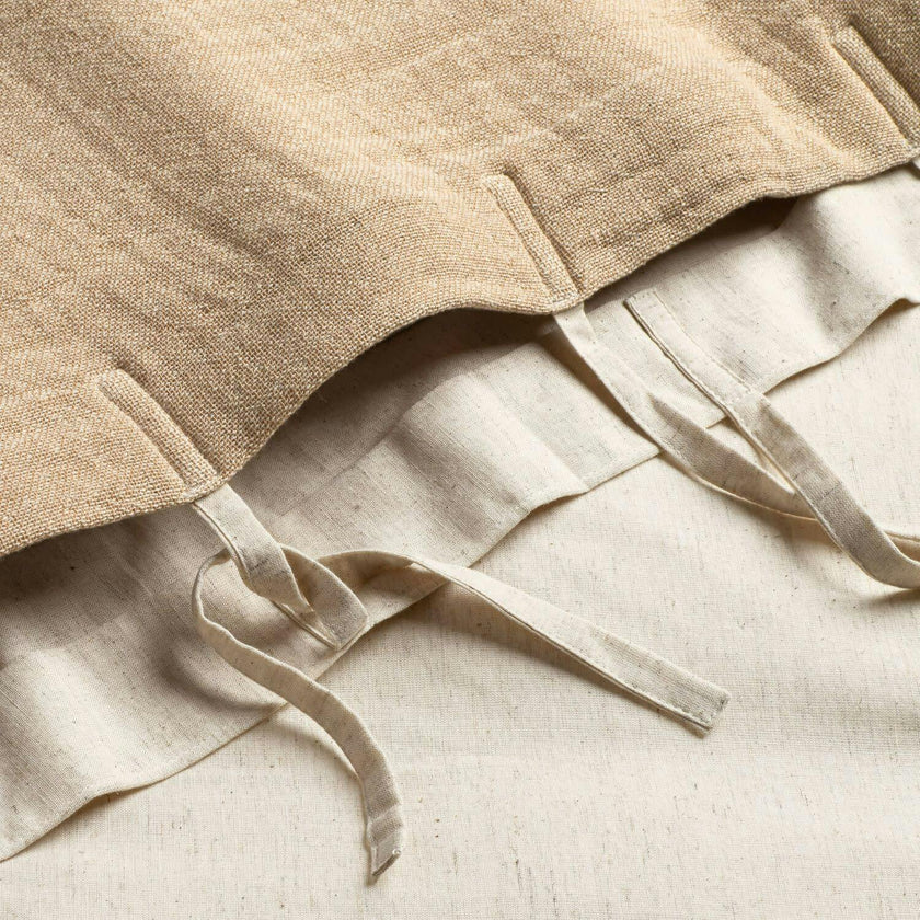 Sand Linen Duvet Cover, Beige