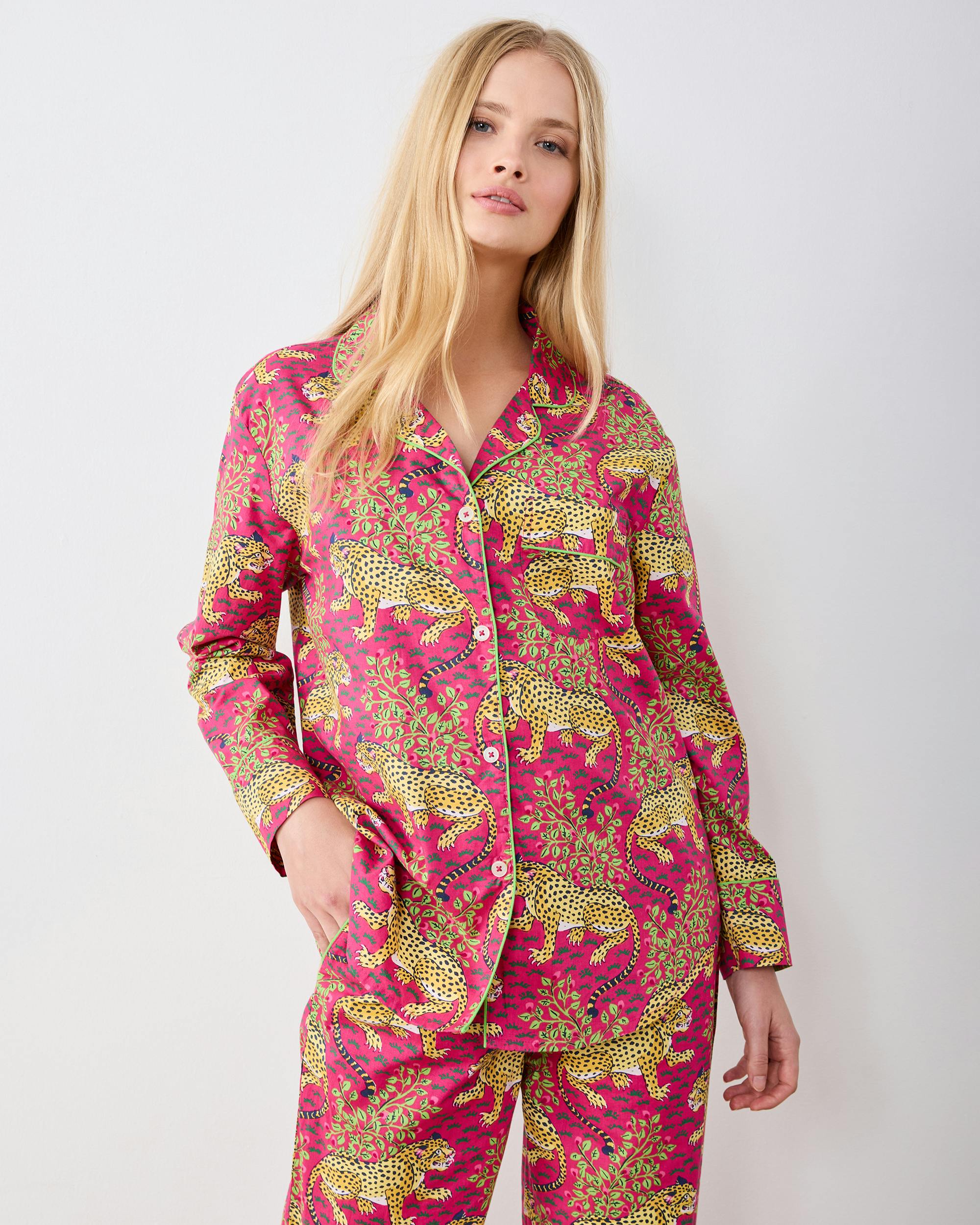 Bagheera - Long PJ Set - Hot Pink