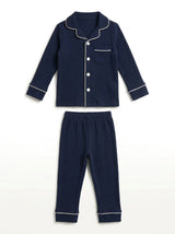 Year-Round Button down Ribbed Pjs