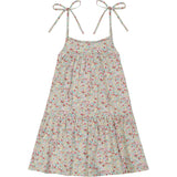 Iris Shoulder Tie Sundress Mini, Florals