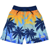 UPF 50+ Wesley Swim Trunks with Mesh Liner - C
