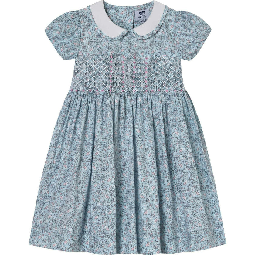 Hand-Smocked Girls Dress - Avis