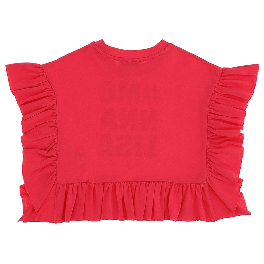 Pink Hashtag Logo T-Shirt