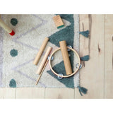 Mini Azteca Washable Rug