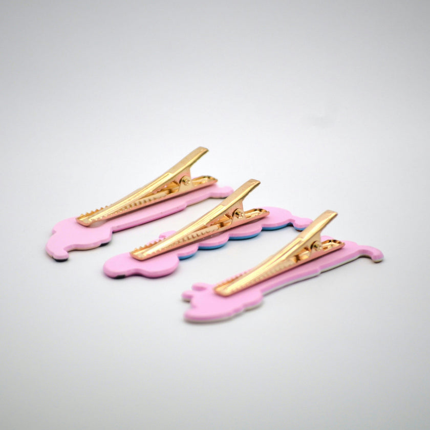 Cute Puppy Dog Hair Clips (Set of 3)