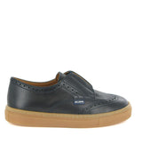 Oxford Slip On Sneakers, Navy Blue