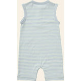 Printed Henley Romper