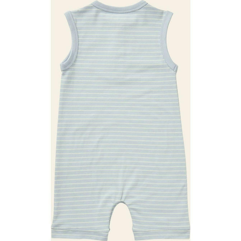 Printed Henley Romper