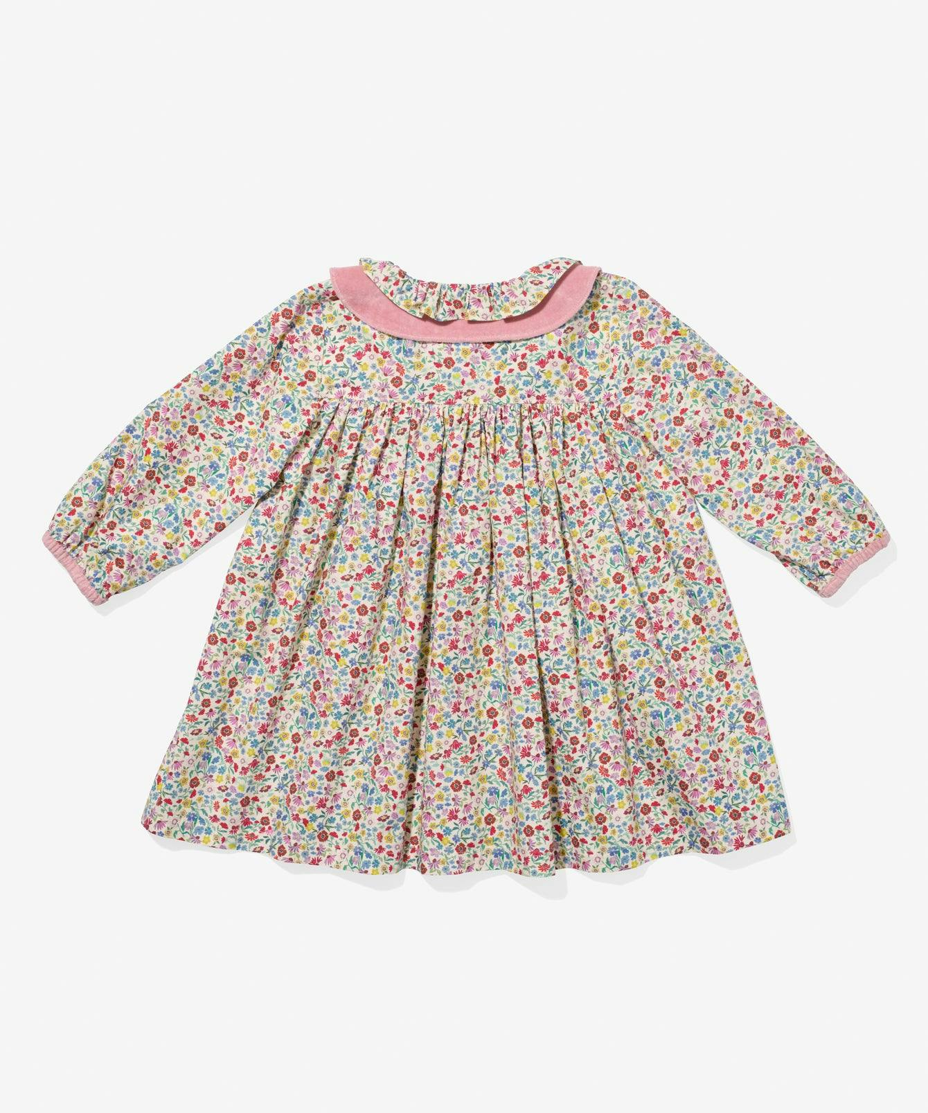 Sassy Dress, Burgundy Coneflower Floral