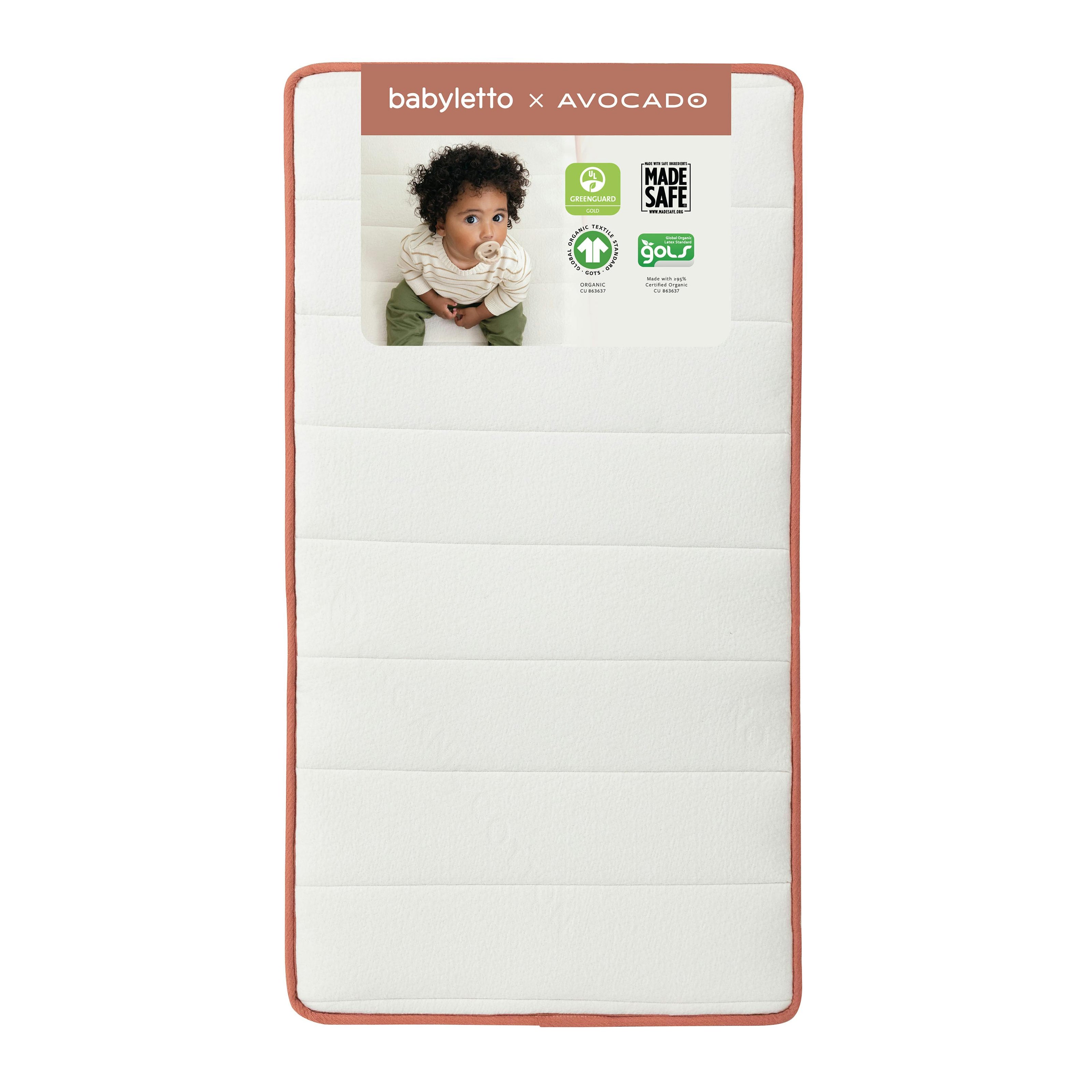 Babyletto x Avocado Organic Crib Mattress 2-Stage and 100% Nontoxic