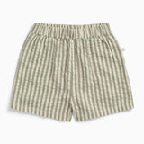 Striped Seersucker Shorts