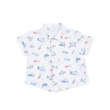 Fishing Lures - Polo Button Up with Casual Short & Bucket Hat